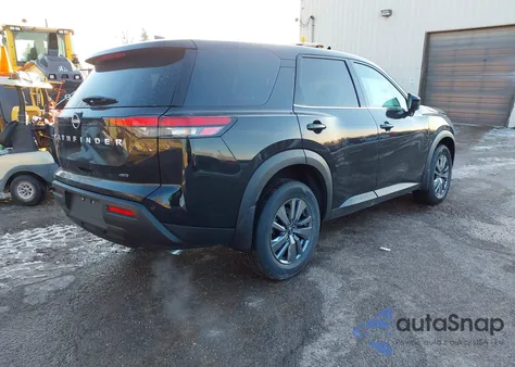 2025 Nissan Pathfinder S 4Wd из США, поврежденный, VIN 5N1DR3AC7SC313139